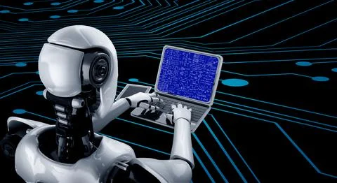 Mathematic equations and modish formula on computer screen Stock Photos