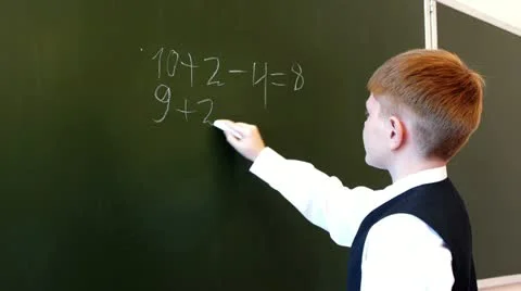 Mathematic exam Stock Footage 11882060