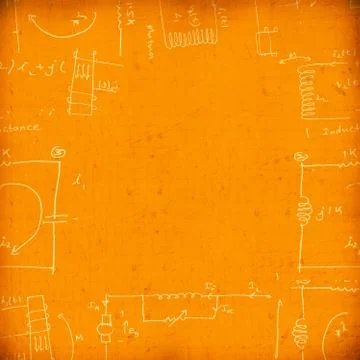Mathematical engineering background イラスト素材