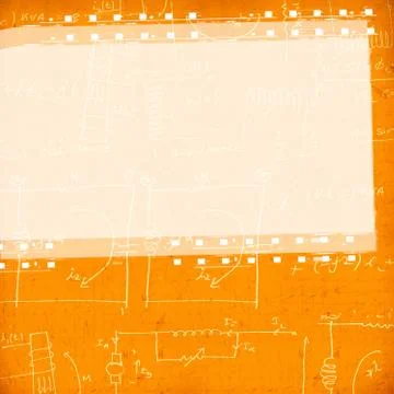 Mathematical engineering background Stock Illustration