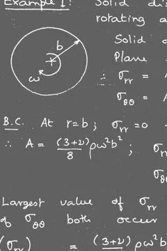 Mathematical engineering background Stock Illustration