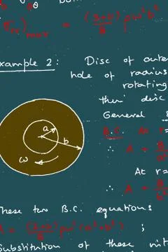 Mathematical engineering background Stock Illustration
