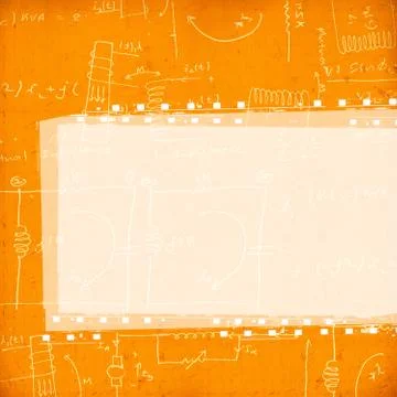 Mathematical engineering background Stock Illustration