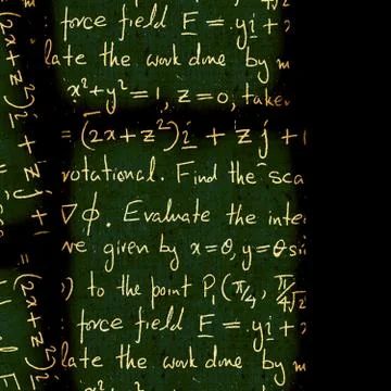 Mathematical engineering background Stock Illustration