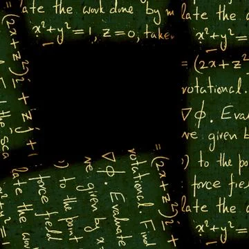 Mathematical engineering background イラスト素材