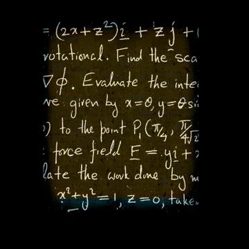 Mathematical engineering background Stock Illustration