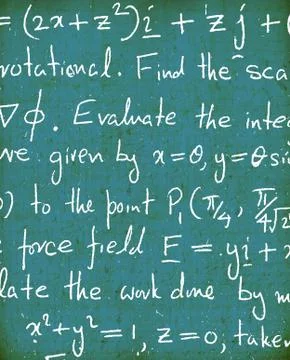 Mathematical engineering background Stock Illustration