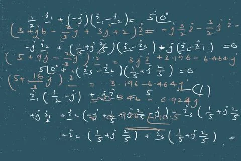 Mathematical engineering background Stock Photos