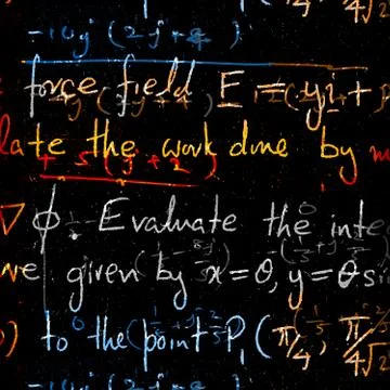 Mathematical engineering background Stockfoto's