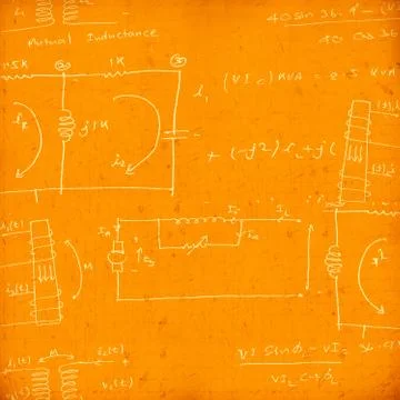 Mathematical engineering background 스톡 사진