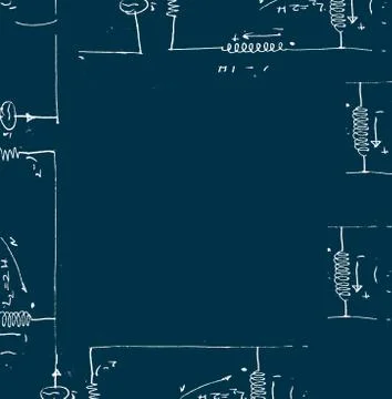 Mathematical engineering background Stock Photos