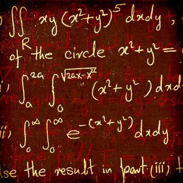 Mathematical engineering background 写真素材
