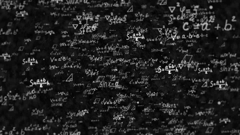 Mathematical equation Stock Footage 124720509