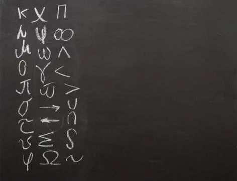 Mathematical equation Stock Photos