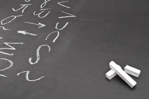 Mathematical equation Stock Photos