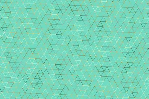 Mathematical equations and formulas on a green background Stock Illustration