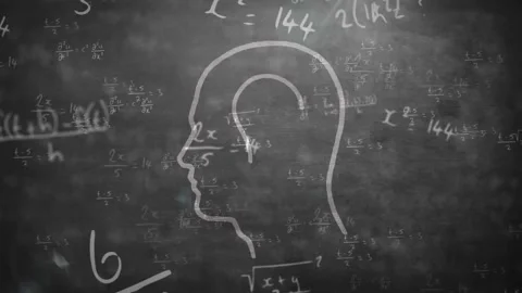 Mathematical equations floating against mathematical equations floating against 動画素材 329971505