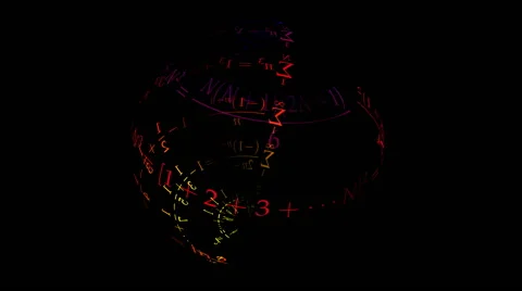 Mathematical formulas and calculations Stock Footage 68952868