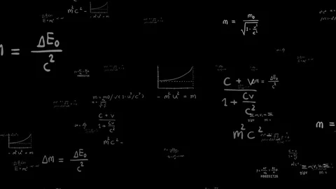 Mathematical Formulas Background animati... | Stock Video | Pond5