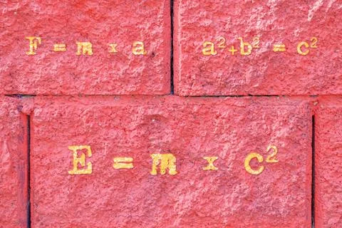 Mathematical formulas Stock Photos