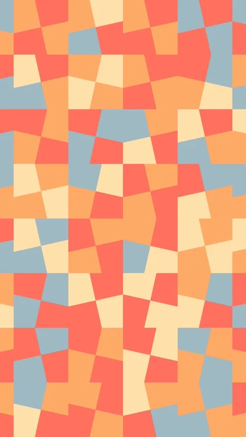 Mathematical Geometric Algorithm Animation For Technology Presentation Backgroun Stock-Footage 331071290
