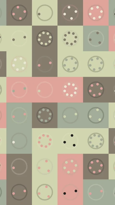 Mathematical Geometric Algorithm Animation For Technology Presentation Backgroun Video stock 331391950