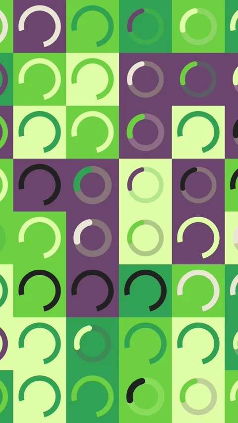 Mathematical Geometric Algorithm Animation For Technology Presentation Backgroun Video stock 331392107