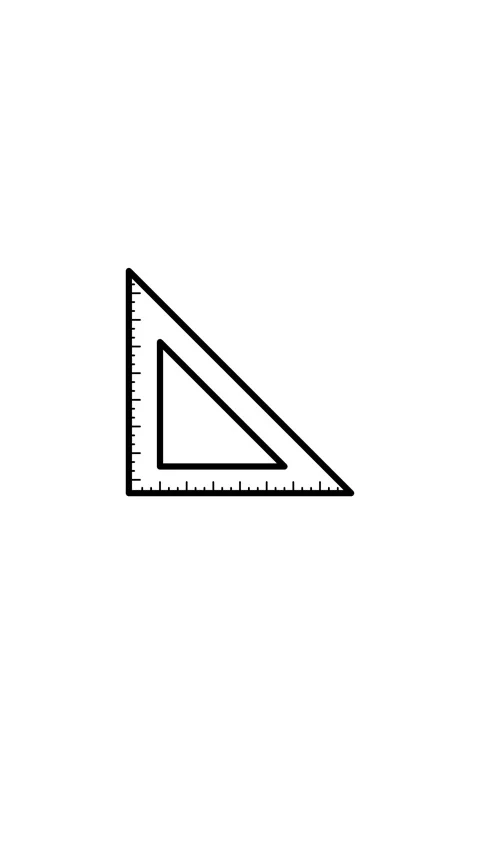 Mathematical Measuring Instruments Morphing Sequence Minimalist Loop Vídeo Stock 334365185