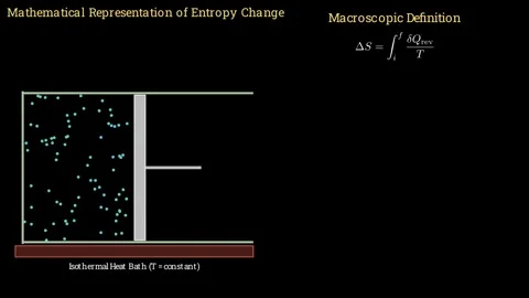 Mathematical Representation of Entropy Change Vidéo 336632522
