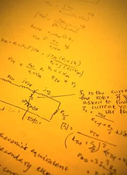 Mathematical text Stock Photos
