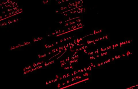 Mathematical text 写真素材