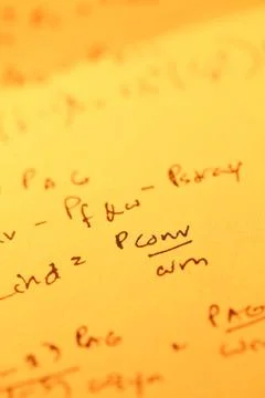 Mathematical text Stock Photos
