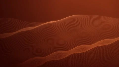 Mathematical wave patterns flow like sand dunes in fluid motion Stock Footage 342215976
