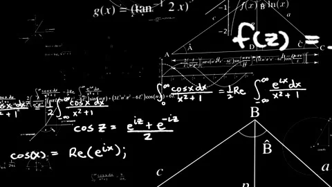 Mathematics And Geometry Loop Background Stock-Footage 271238934