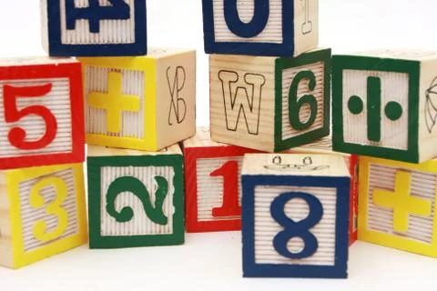 Mathematics and numbers Stock-Fotos