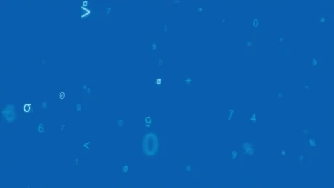 Mathematics Background concept with blue background Stock Footage 139482804