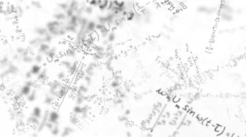 Mathematics Background Stock Footage 61234881