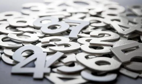  Mathematics background made with solid numbers Mathematics background mad... Stock Photos