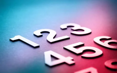 Mathematics background made with solid numbers Mathematics background made... Stock Photos