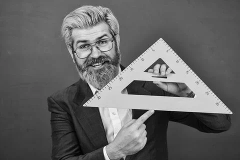 Mathematics for better future. Personal lesson. Passionate about math Stock Photos