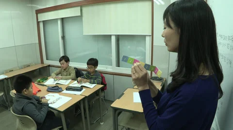 Mathematics class Video stock 33134779