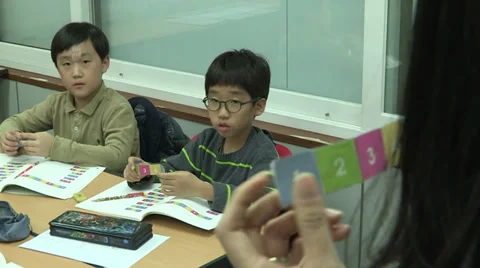 Mathematics class Video stock 33134952