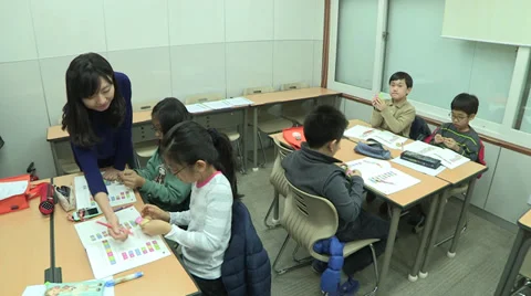 Mathematics class Video stock 33136130