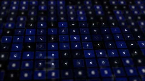 Mathematics concept abstract background. Data system. Illustrazione stock