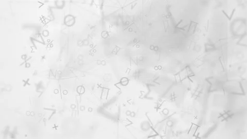 Mathematics equation math formula text white background teaching engineering. Video stock 265449376