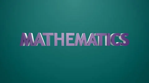 Mathematics icon. Stock Footage 27690704