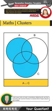 Mathematics, mathematical concepts, High school, middle school Stock Illustration