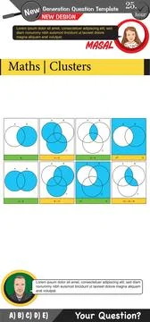 Mathematics, mathematical concepts, High school, middle school Stock Illustration