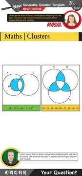 Mathematics, mathematical concepts, High school, middle school Stock Illustration