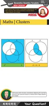 Mathematics, mathematical concepts, High school, middle school Stock Illustration